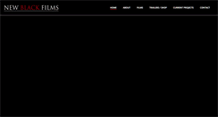 Desktop Screenshot of newblackfilms.com